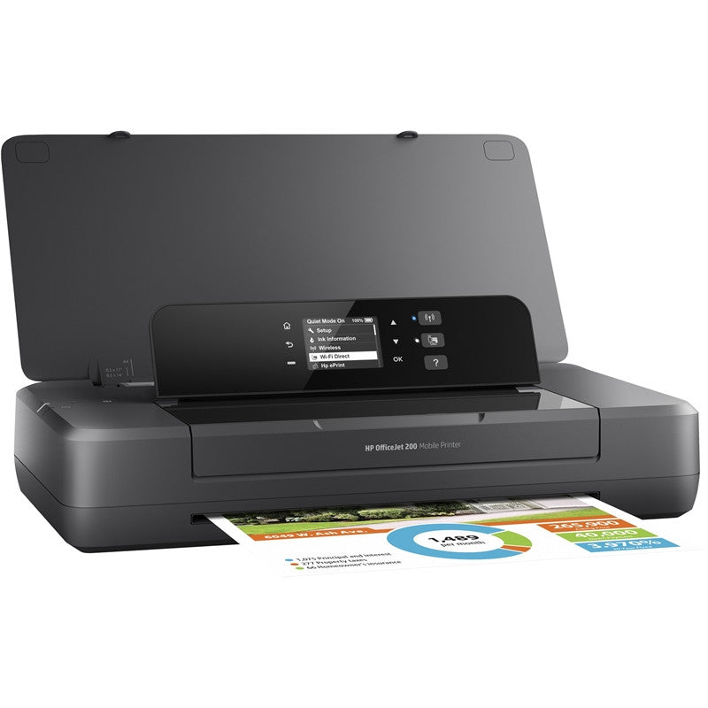 HP Officejet 200 Mobile Sans fil Couleur Imprimante CZ993A#BHC