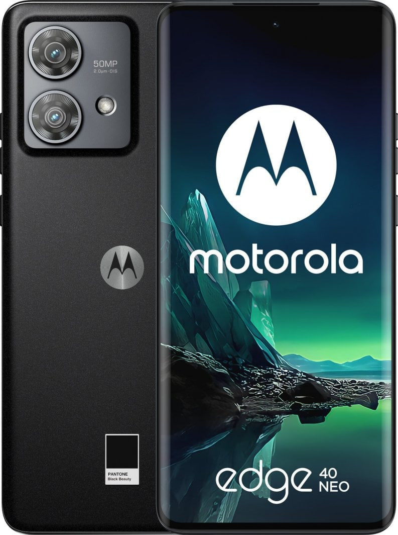 Motorola Edge 40 Neo 16,6 cm (6,55") Double SIM Android 13 5G USB Type-C 12 Go 256 Go 5000 mAh Noir