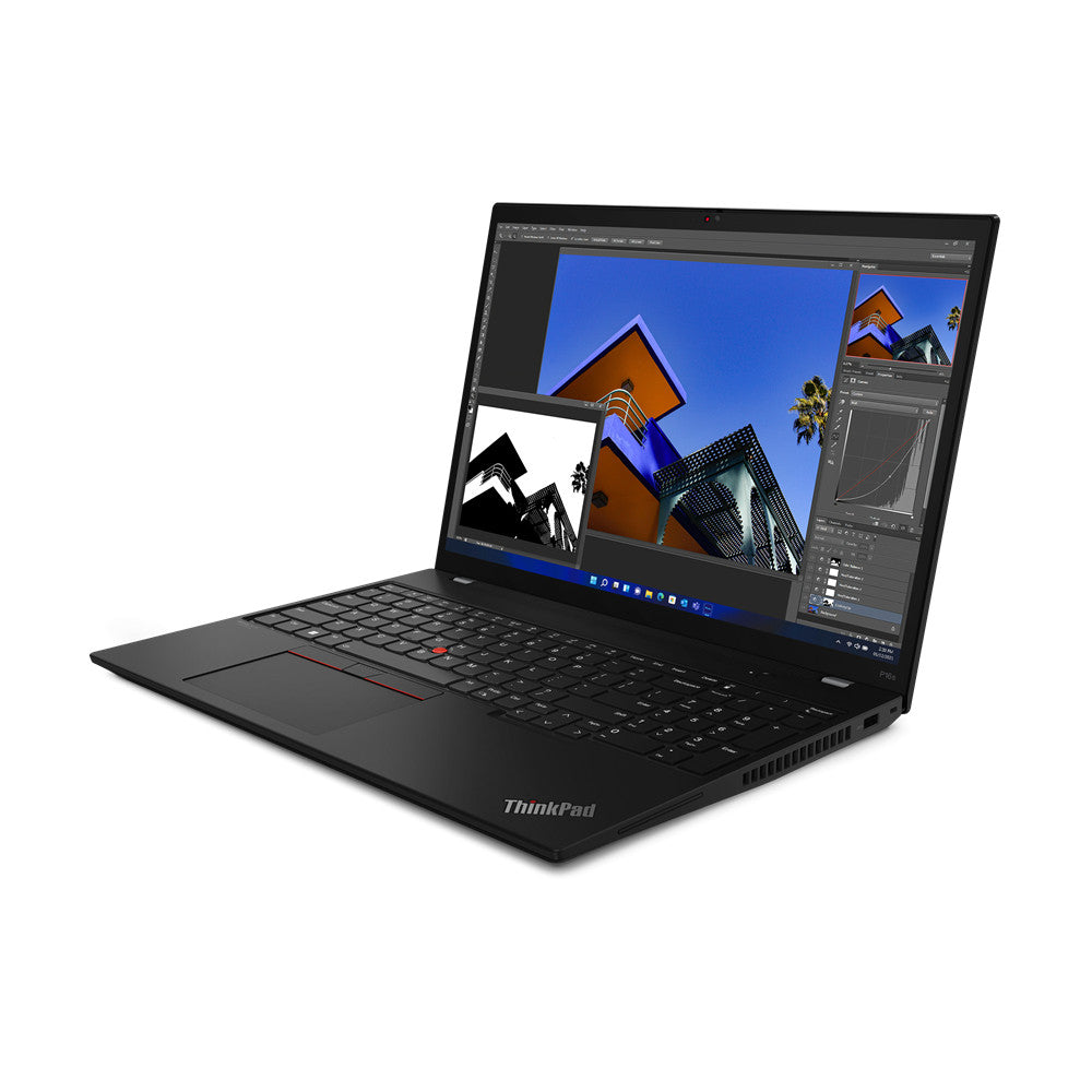 Lenovo ThinkPad P16s Gen 2 (Intel) Intel® Core™ i7 i7-1360P Station de travail mobile 40,6 cm (16") WUXGA 16 Go LPDDR5x-SDRAM 1 To SSD NVIDIA RTX A500 Wi-Fi 6E (802.11ax) Windows 11 Pro Anglais britannique Noir