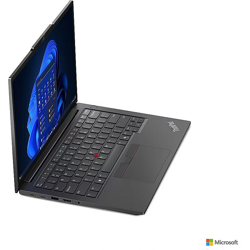Lenovo ThinkPad E14 Gen 6 (Intel) Intel Core Ultra 7 155H Ordinateur portable 35,6 cm (14") WUXGA 16 Go DDR5-SDRAM 512 Go SSD Wi-Fi 6E (802.11ax) Windows 11 Pro Belge Noir