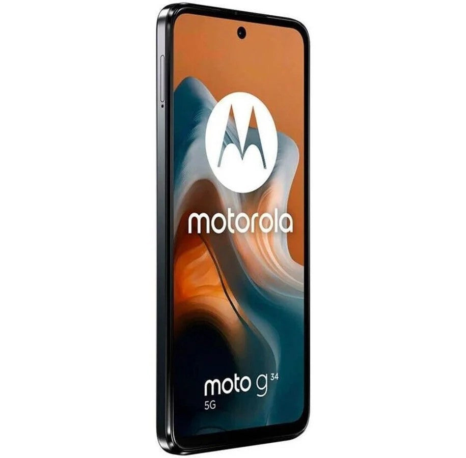 Motorola G34 16,5 cm (6,5") Double SIM Android 14 5G USB Type-C 4 Go 128 Go 5000 mAh Noir, Anthracite