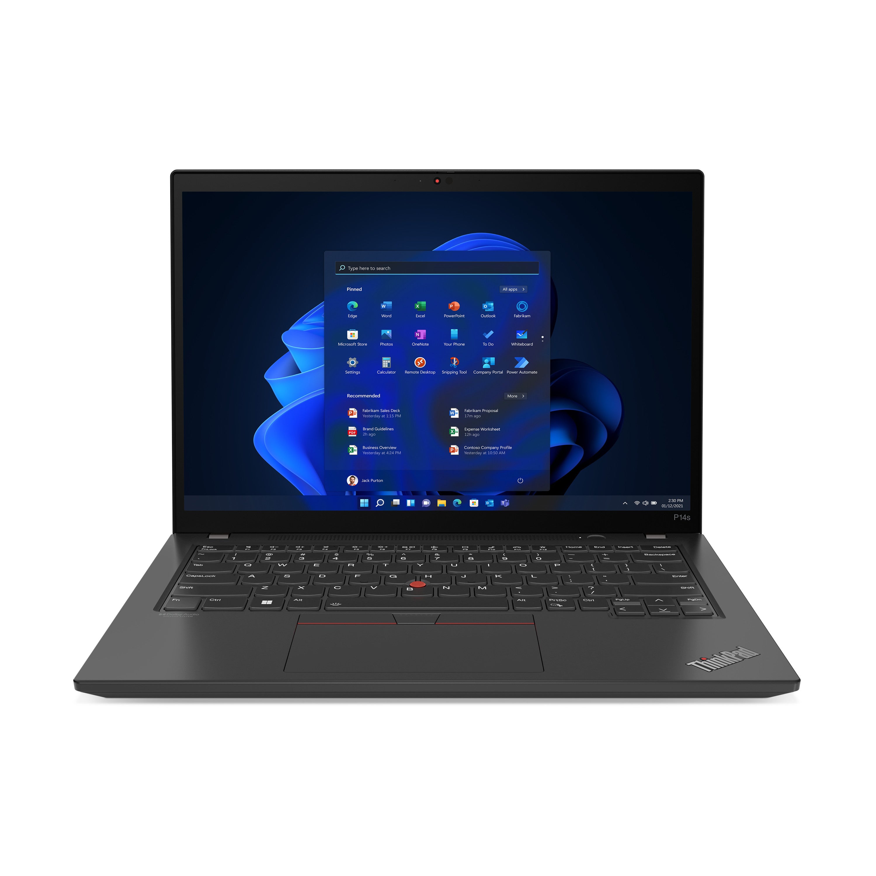 LENOVO ThinkPad P14S G4 i5-1350P 16 Go 512 Go QWERTY Royaume-Uni 21HGS55700