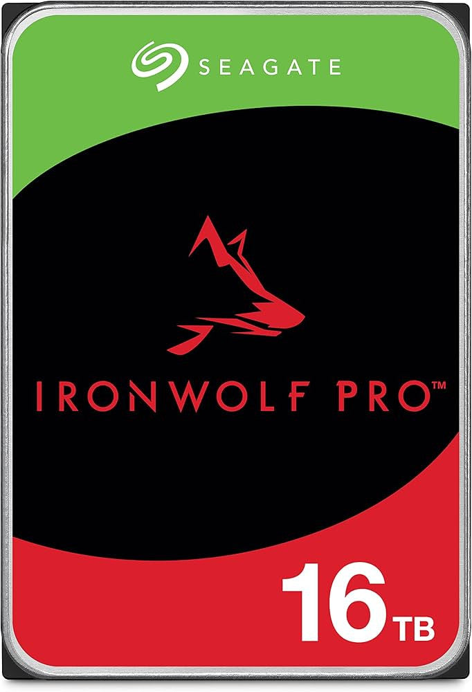 Seagate IronWolf Pro ST16000NT001 disque dur 16 To 7200 tr/min 256 Mo 3.5" Série ATA III ST16000NT001