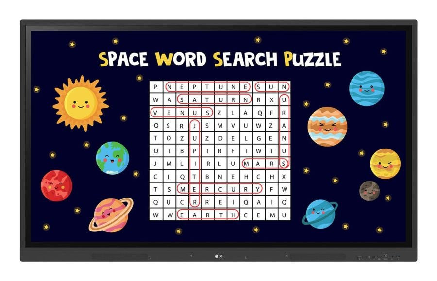 LG CreateBoard tableau blanc interactif 139,7 cm (55") 3840 x 2160 pixels Écran tactile Noir USB / RF Wireless 55TR3DK-B.MUEQ