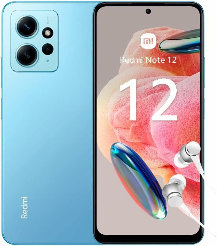 Xiaomi Redmi Note 12 16,9 cm (6,67") Double SIM Android 13 4G USB Type-C 4 Go 128 Go 5000 mAh Bleu 