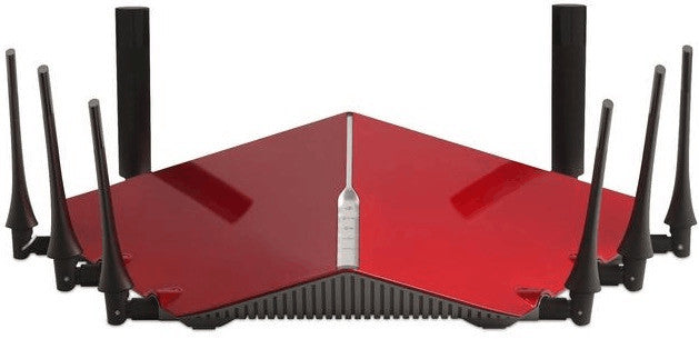 Routeur sans fil D-LINK Gigabit Ethernet tri-bande (2,4 GHz 5 GHz) Noir Rouge DIR-895L