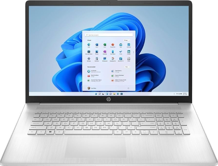 HP Laptop 17-CP0955ND 17.3" AMD Ryzen 5 5500U 16Go 512Go QWERTY US 8B2Q3EA#ABH
