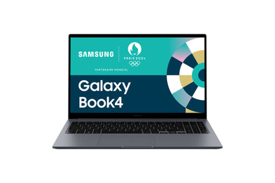 SAMSUNG GalaxyBook4 15.6-inch Intel Core i5-1335U 8Go 256Go 15.6" W11H AZERTY Gray NP750XGJ-KG2FR