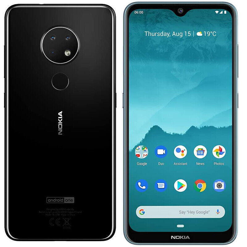 Nokia 6/2 16 cm (6.3") Android 9.0 4G USB Type-C 4 Go 64 Go 3500 mAh Noir