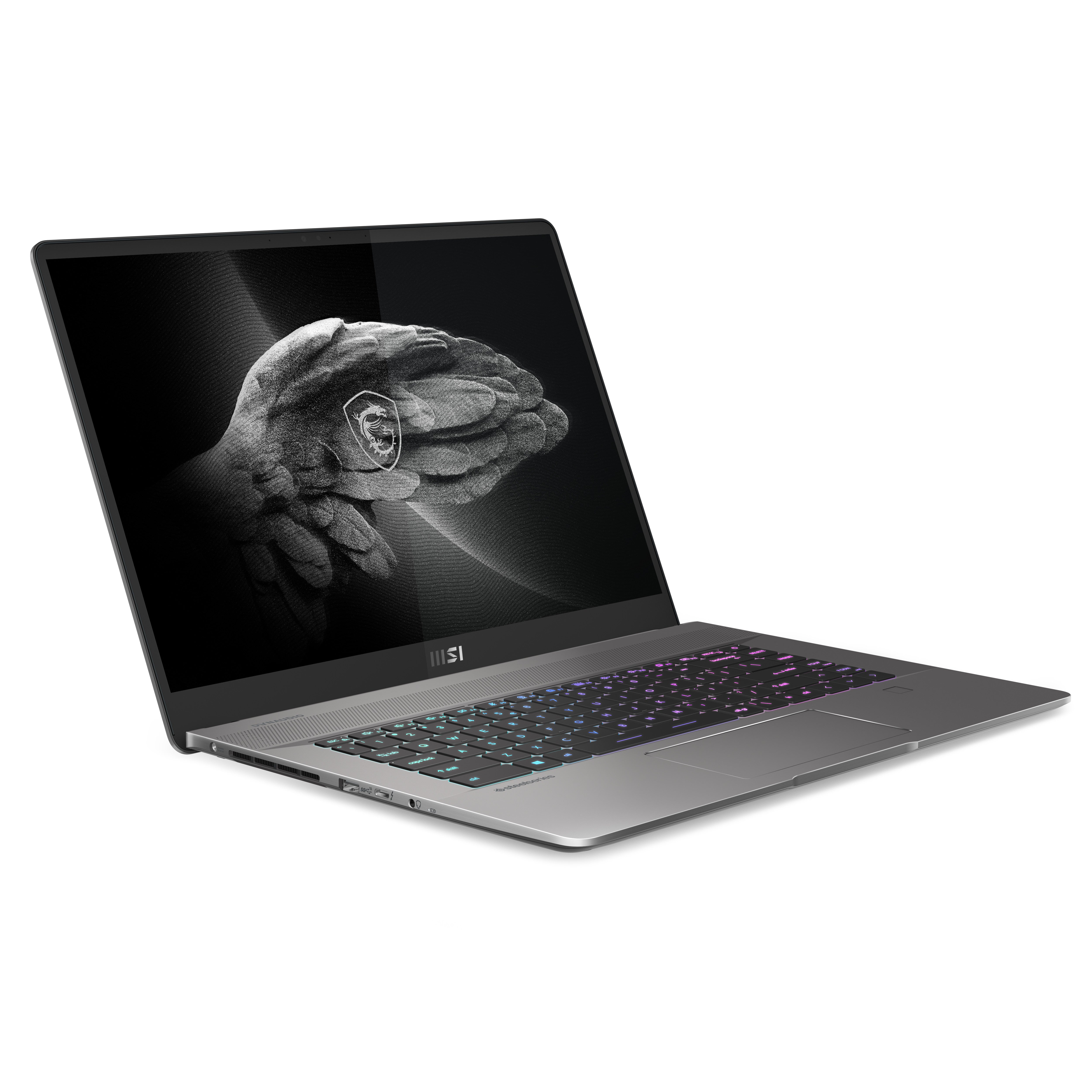 MSI Creator Z16 A11UE-213XFR Intel® Core™ i7 i7-11800H Ordinateur portable 40,6 cm (16") Quad HD+ 16 Go DDR4-SDRAM 512 Go SSD NVIDIA GeForce RTX 3060 Wi-Fi 6E (802.11ax) DOS gratuit Noir