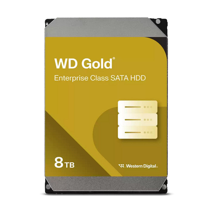 Western Digital Gold WD8005FRYZ disque dur 8 To 7200 tr/min 128 Mo 3.5" Série ATA III