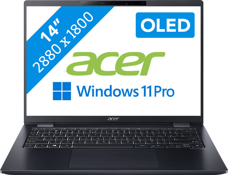 ACER Ordinateur portable TravelMate P614-53 i7-1355U 32 Go/SSD 960 Go W11H AZERTY NX.B4MEH.003
