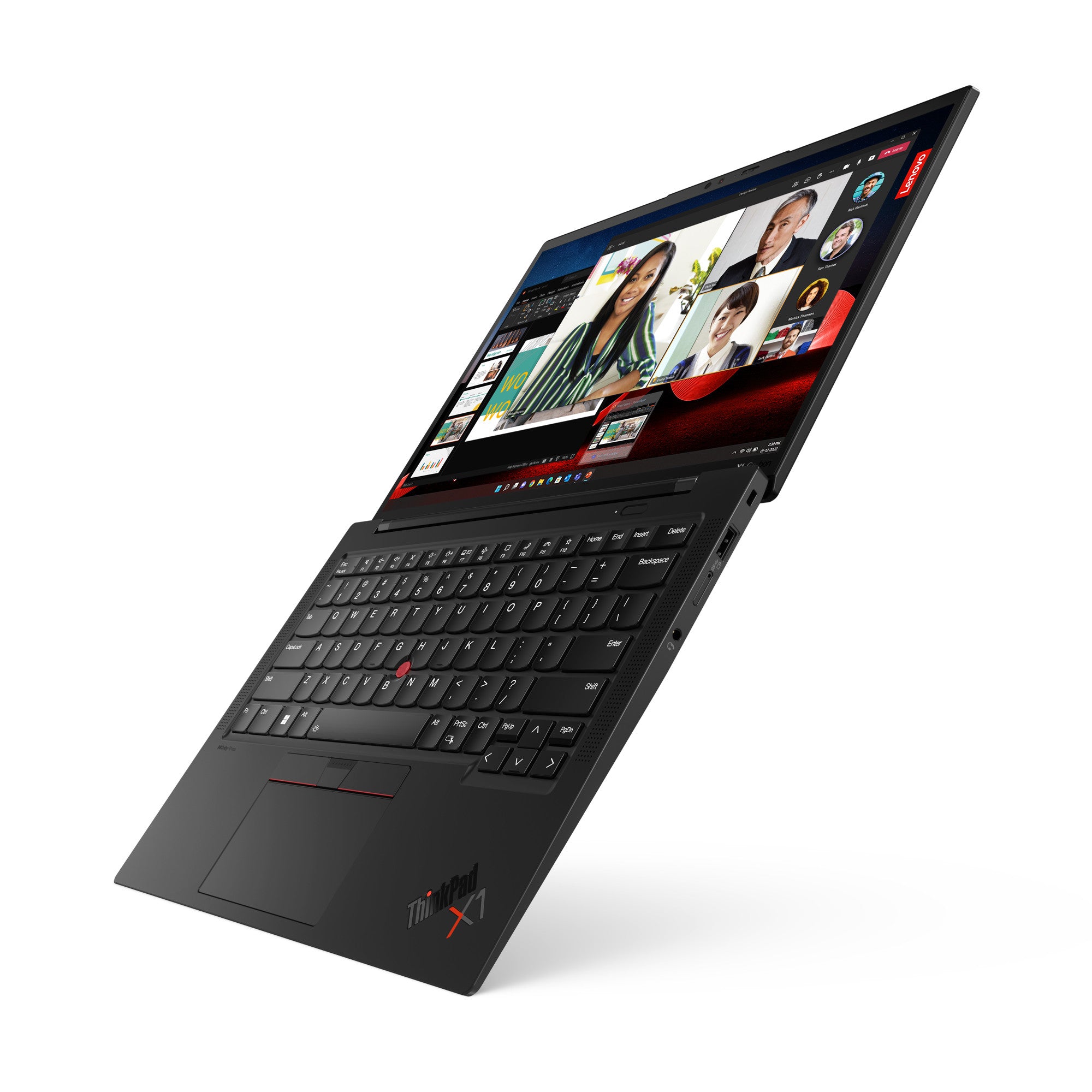 Lenovo ThinkPad X1 Carbon Gen 11 Intel® Core™ i5 i5-1335U Ordinateur portable 35,6 cm (14") WUXGA 16 Go LPDDR5-SDRAM 512 Go SSD Wi-Fi 6E (802.11ax) Windows 11 Pro Anglais Noir
