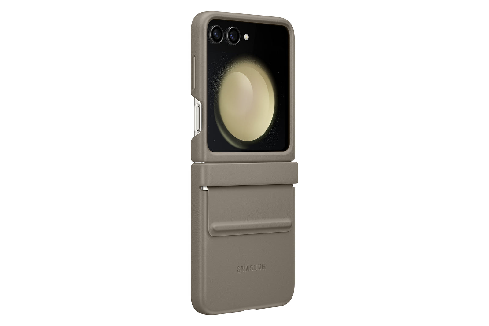 Samsung Galaxy Z Flip5 Flap Eco-Leather Case EF-VF731 Etoupe