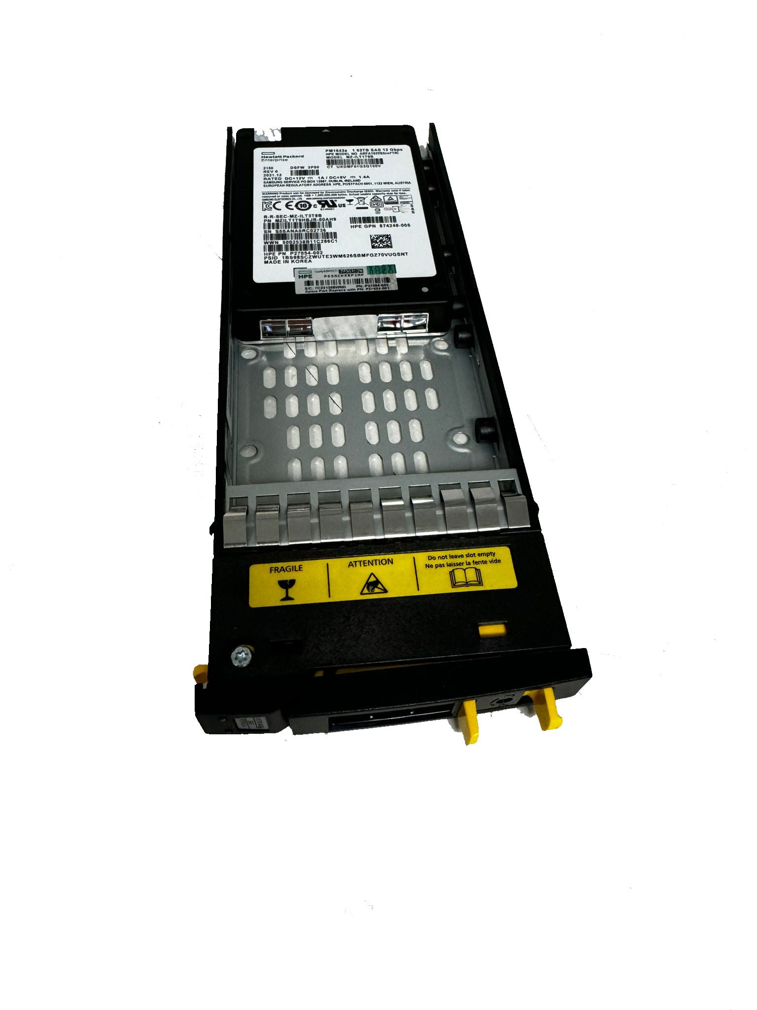 HPE SPS-DRV 1.92TB SSD SAS for SS8K P37624-001