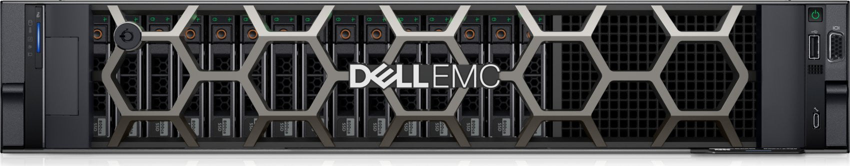 DELL R550 Argent 4314 32 Go 480 Go 2X 1100W alimentation 25G33