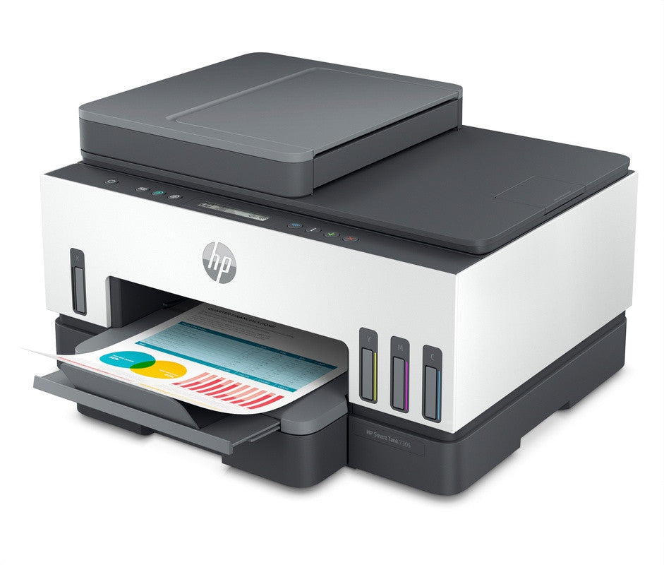 Imprimante tout-en-un HP Smart Tank 7305 avec connectivité sans fil