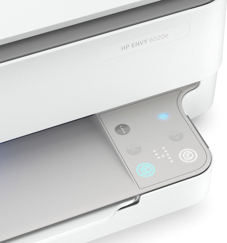 HP ENVY Imprimante Tout-en-un HP 6020e, Couleur, Imprimante pour Maison et Bureau à domicile, Impression, copie, numérisation, Sans fil; HP+; Éligibilité HP Instant Ink; Imprimer depuis un téléphone ou une tablette