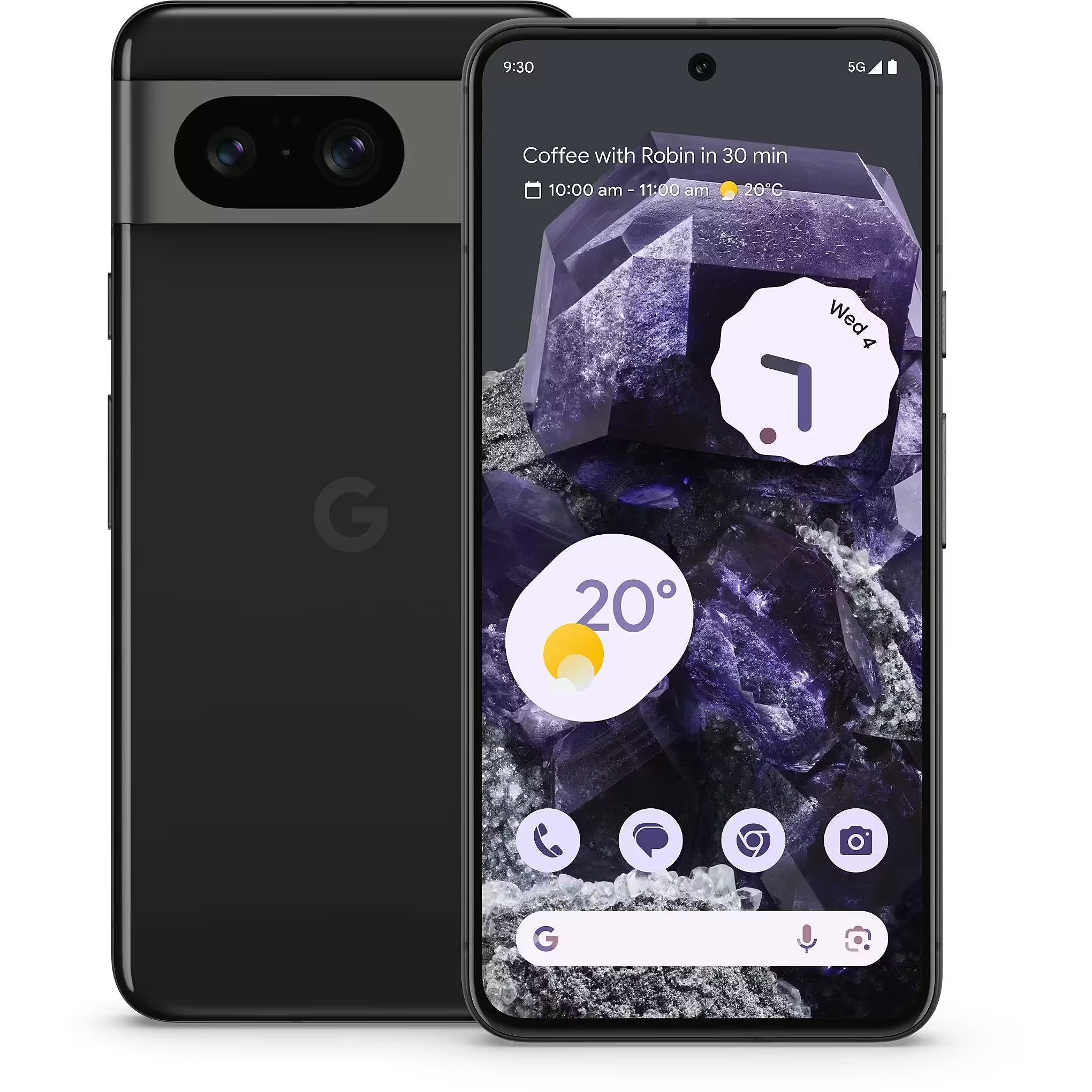 GOOGLE Pixel 8 Noir Volcanique 128 Go GA04803-GB