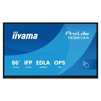 IIYAMA Écran IPS 4K 86" 16:9 certifié Google EDLA IFP TE8613A-B2AG