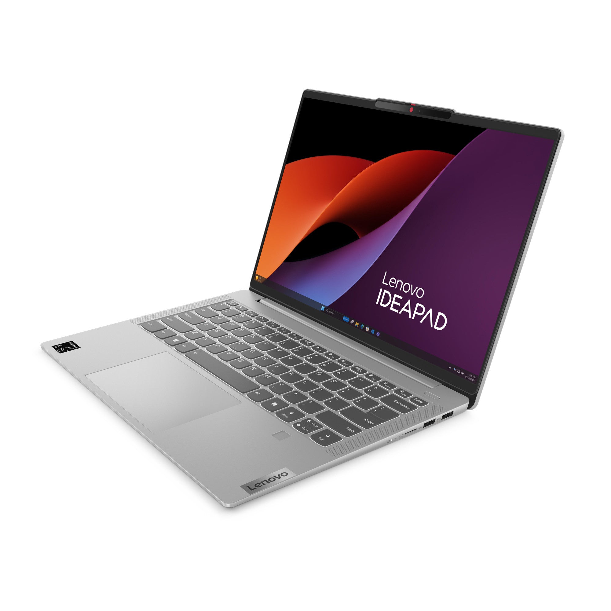 Lenovo IdeaPad Slim 5 14Q8X9 Copilot+ PC Qualcomm Snapdragon X1P-42-100 Ordinateur portable 35,6 cm (14") WUXGA 16 Go LPDDR5x-SDRAM 1 To SSD Wi-Fi 7 (802.11be) Windows 11 Home Allemand Gris 83HL0015GE