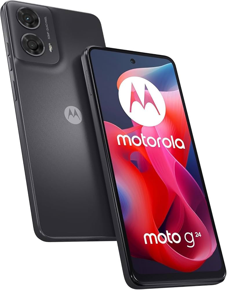 MOTOROLA Moto G24 4GB internal 128GB storage Black PB180002SE