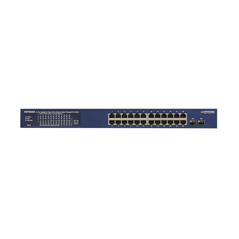 NETGEAR Interrupteur intelligent 24P GE PoE GS724TPP-300EUS