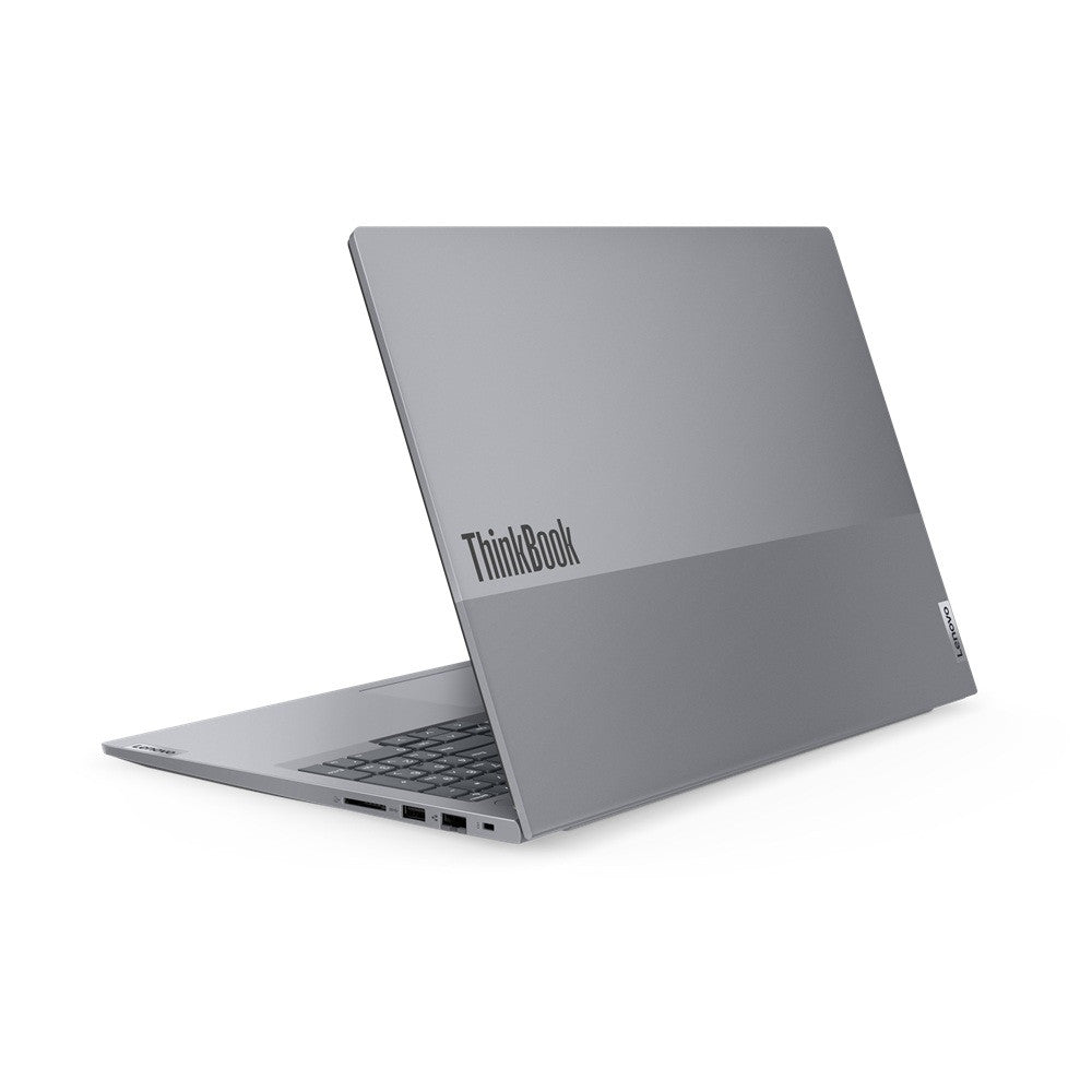 Lenovo ThinkBook 16 G6 ABP AMD Ryzen™ 5 7530U Ordinateur portable 40,6 cm (16") WUXGA 16 Go DDR4-SDRAM 256 Go SSD Wi-Fi 6 (802.11ax) Windows 11 Pro Belge Gris 21KK001KMB