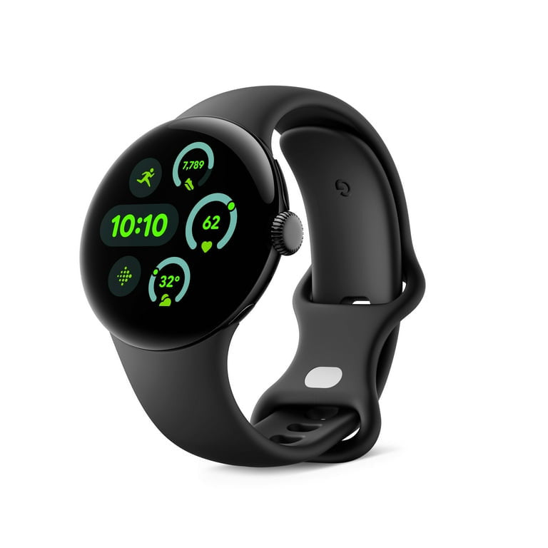 Google Pixel Watch 3 AMOLED 41 mm Numérique Écran tactile Noir Wifi GPS (satellite)