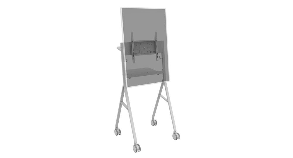 VISION Support de plancher de style paperboard à écran plat VFM-F10/WH