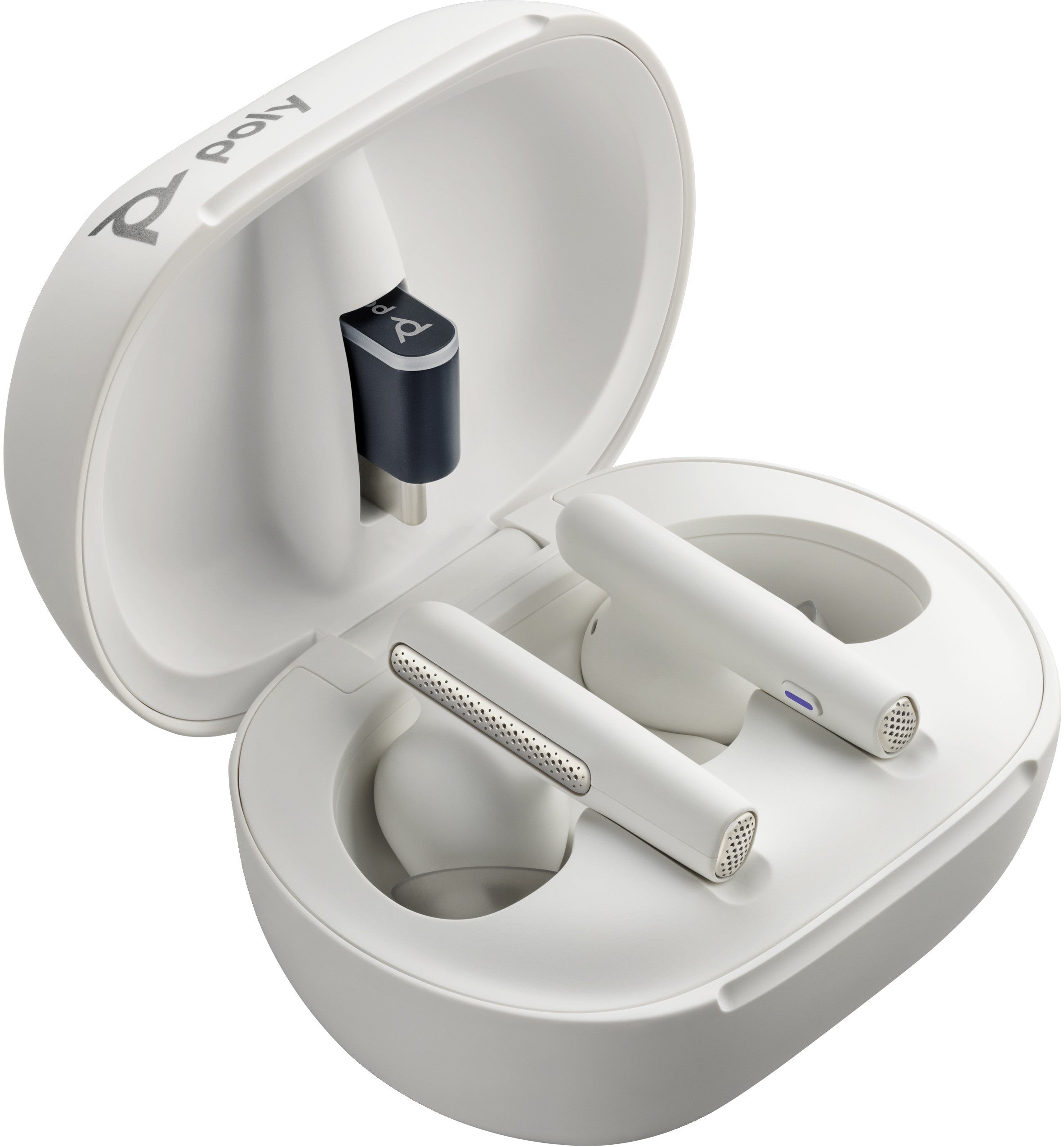 Poly Voyager Free 60 USB-A UC MS (Blanc) 220759-01