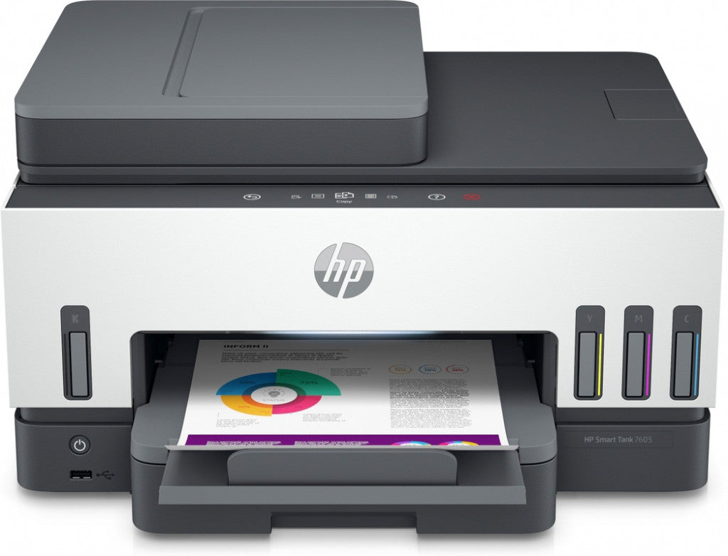 HP Smart Tank 7605 All-in-One Printer - Wireless, Duplex, Color