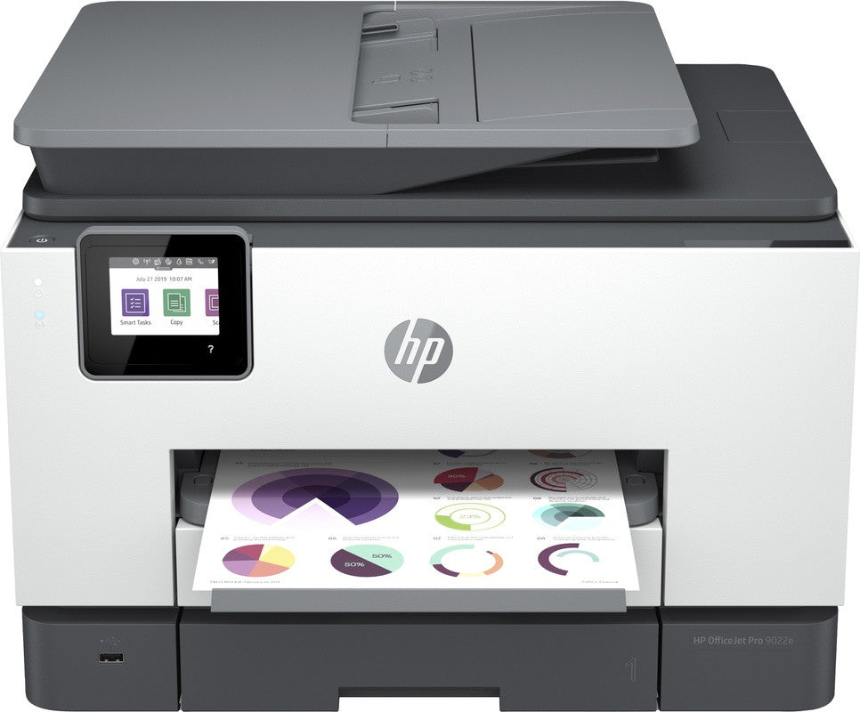 HP OfficeJet Pro 9022e Sans fil All-in-One Couleur Imprimante, Instant Ink; Impression recto-verso 226Y0B#629