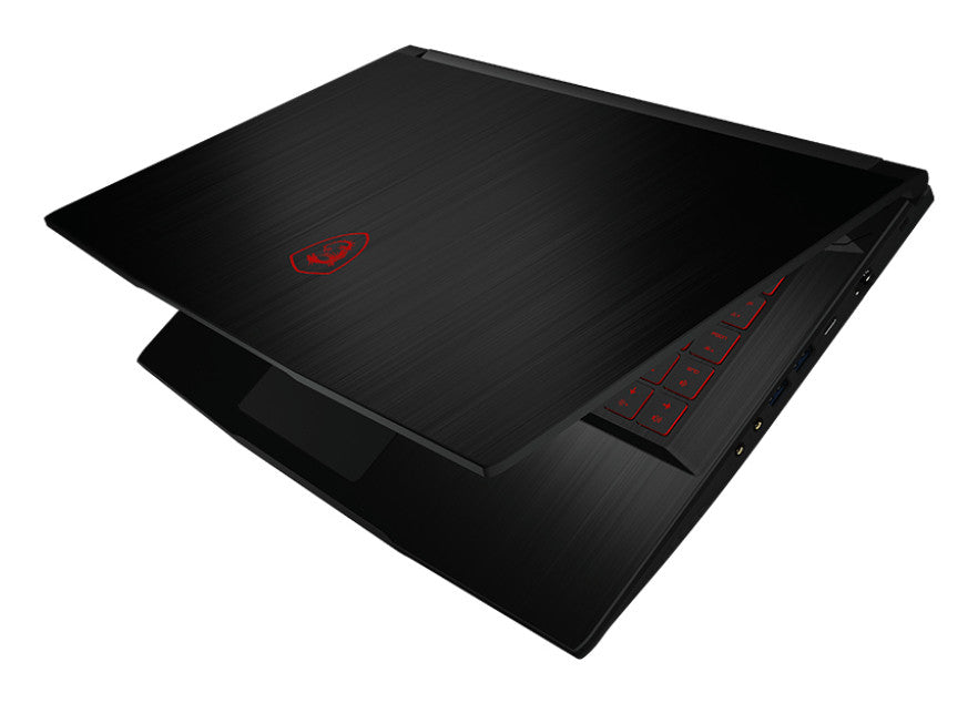 MSI Gaming Thin 63 12UC-674 Intel® Core™ i5 i5-12450H Ordinateur portable 39,6 cm (15.6") Full HD 16 Go DDR4-SDRAM 512 Go SSD NVIDIA GeForce RTX 3050 Wi-Fi 6 (802.11ax) Windows 11 Home Noir 12UC-674