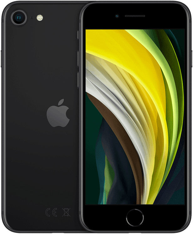 Apple iPhone SE 11,9 cm (4,7") Hybride Double SIM iOS 14 4G 64 Go Noir
