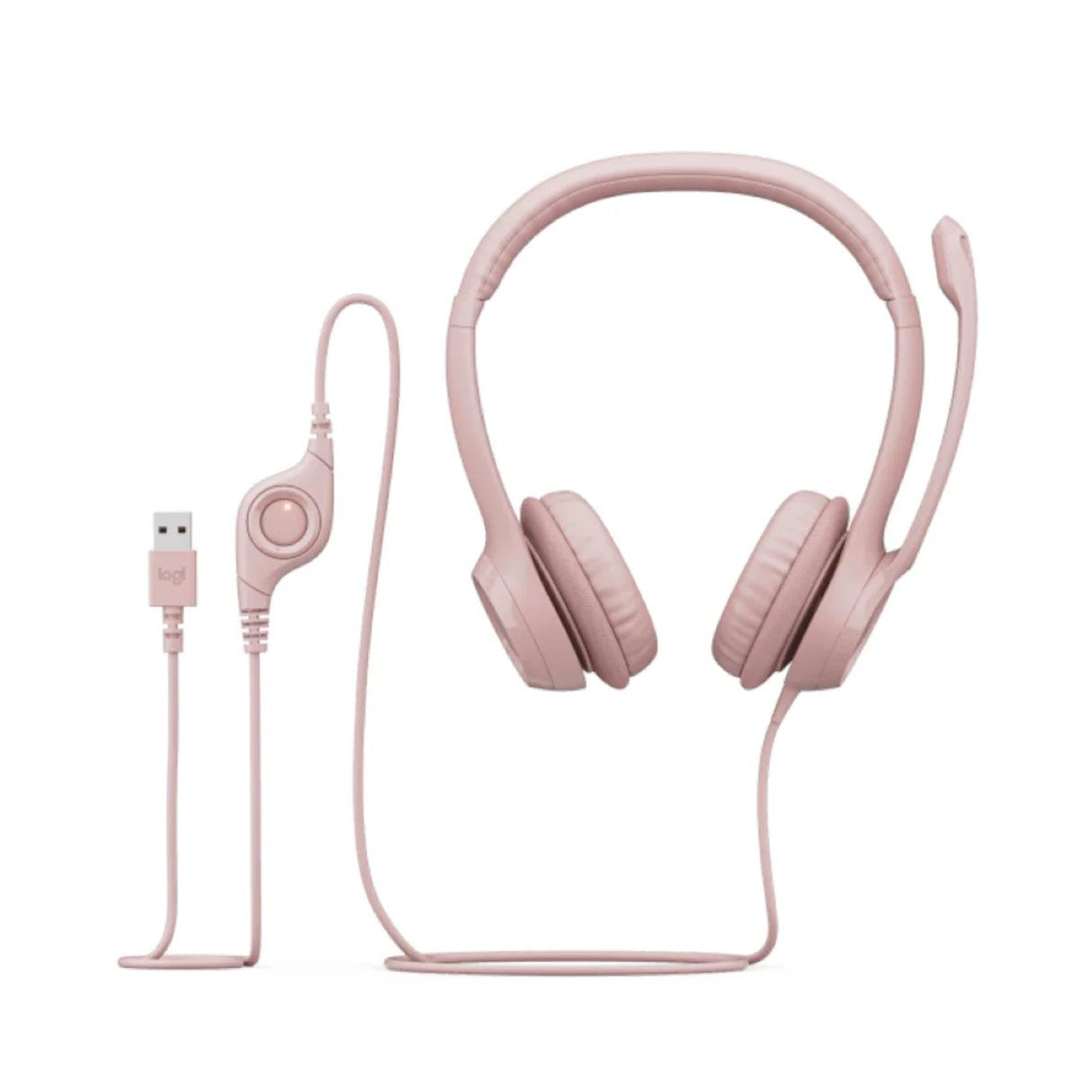 LOGITECH Casque USB H390 Rose 981-001281