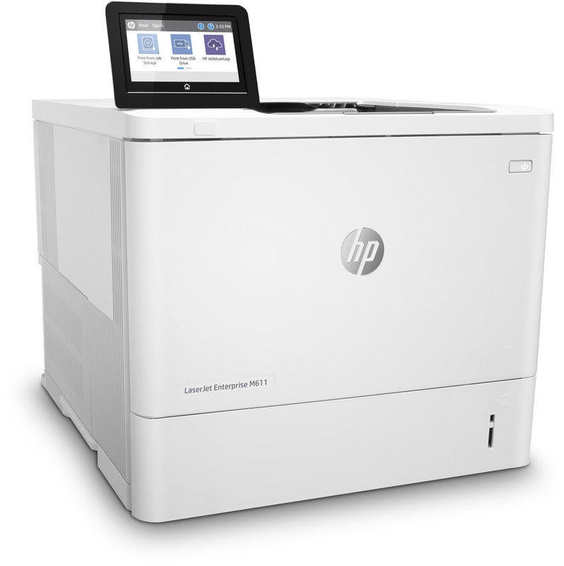 HP LaserJet Enterprise M611dn Noir et blanc Imprimante, Ethernet uniquement; Recto verso