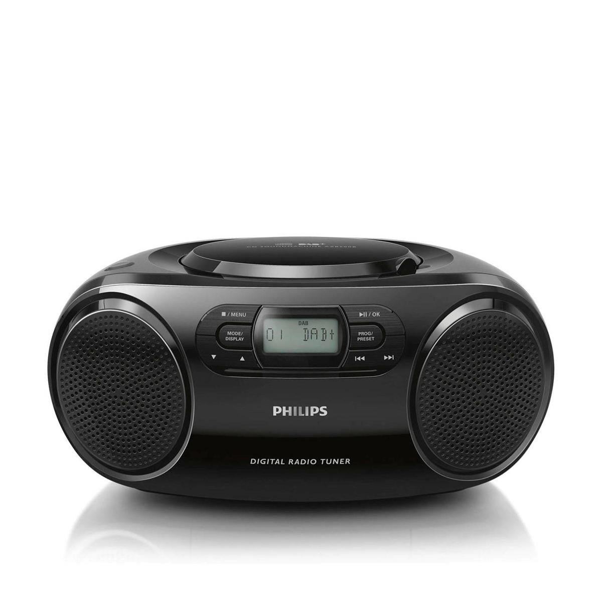 PHILIPS Soundmachine portable avec dab+ Radio/lecteur CD noir AZB500/12