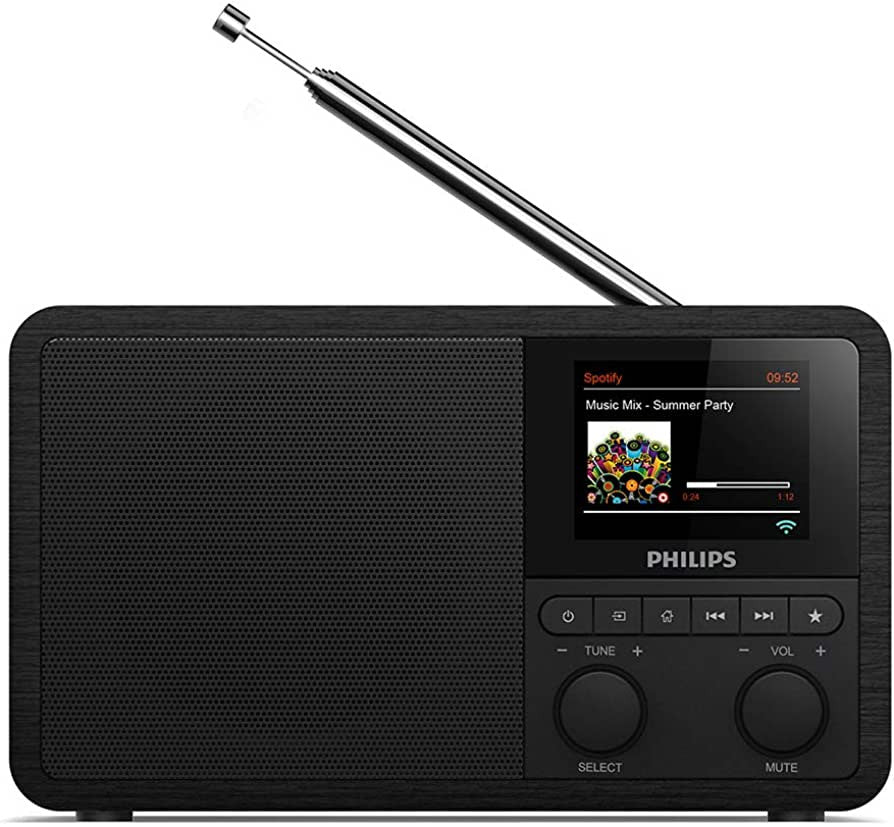 PHILIPS Radio Internet avec dab+ noir TAPR802/12