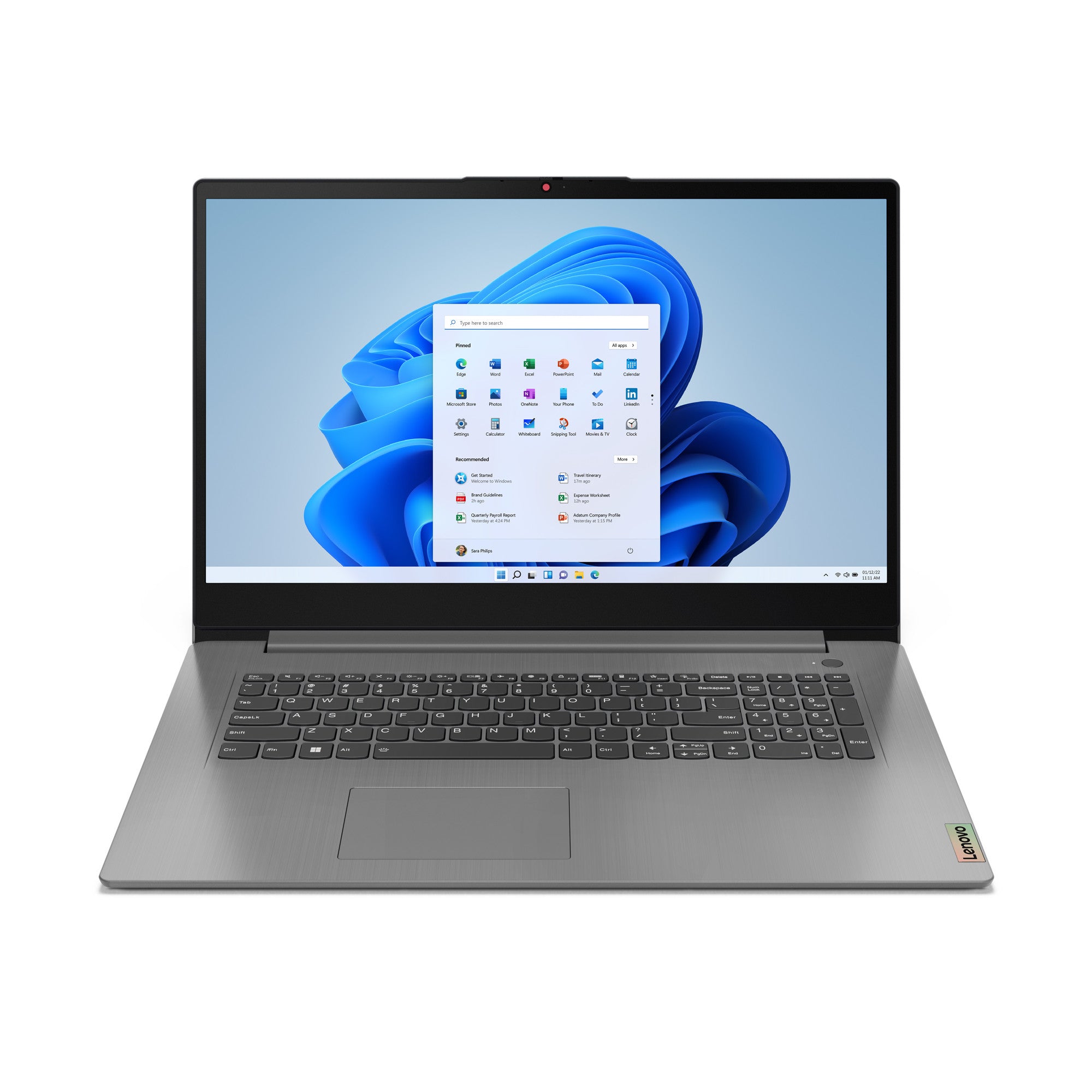 LENOVO IdeaPad 3 17ABA7 82RQ AMD Ryzen 5 5625U 8GB 512GB W11H QWERTZ 82RQ007NGE
