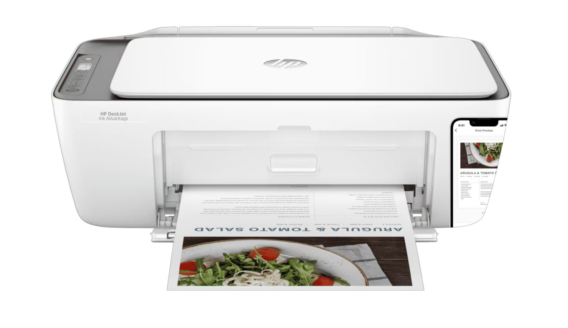 HP DeskJet Ink Advantage Imprimante Tout-en-un 2876, Couleur, Imprimante pour Domicile, Impression, copie, numérisation, Numérisation vers PDF