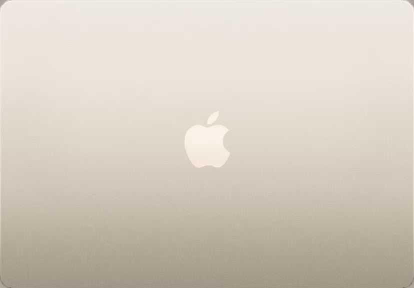 Apple MacBook Air Apple M M3 Ordinateur portable 38,9 cm (15.3") 16 Go 256 Go SSD Wi-Fi 6E (802.11ax) macOS Sequoia Beige