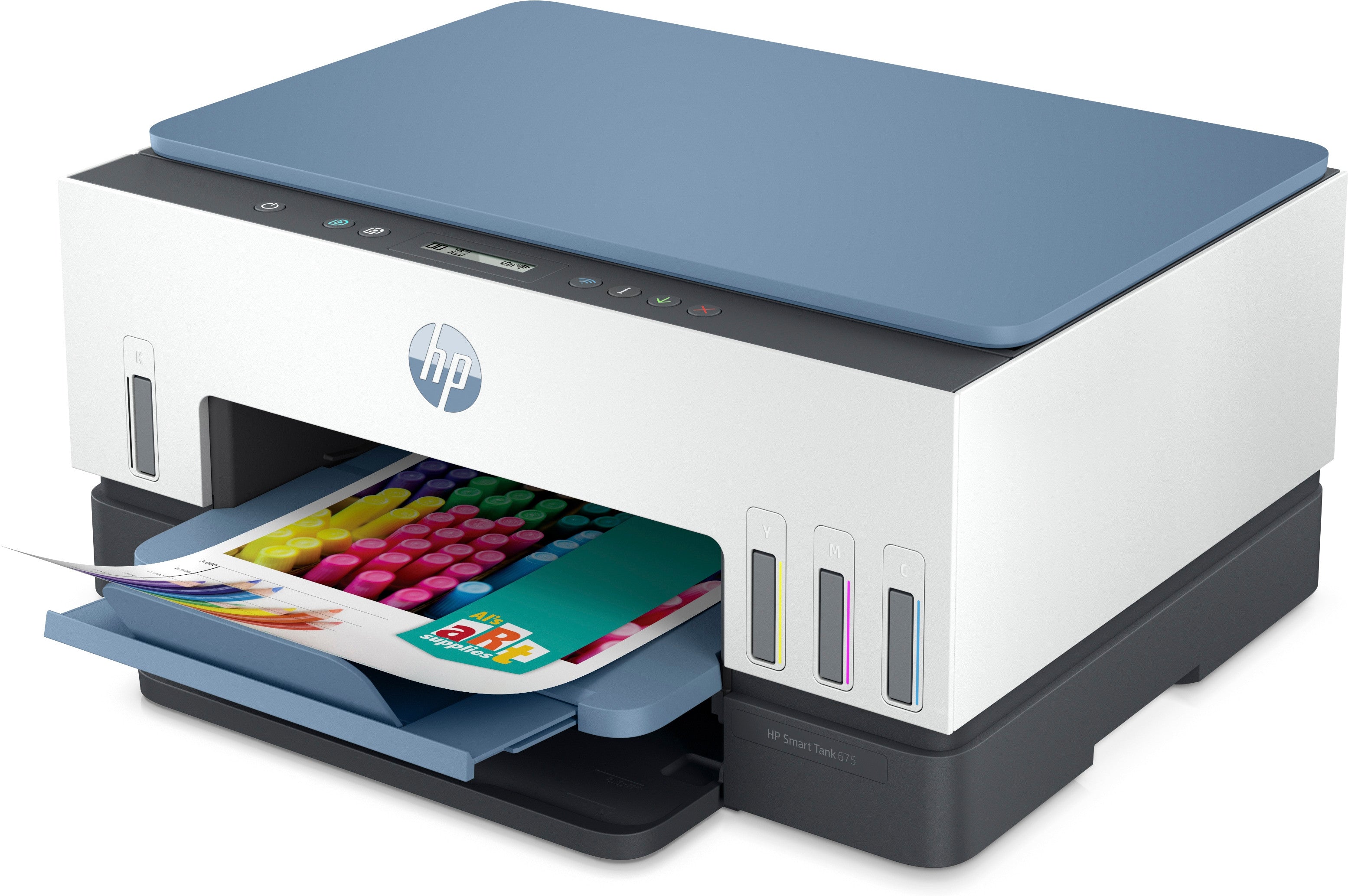 Imprimante tout-en-un HP Smart Tank 675 : E eur/ru 28C12A