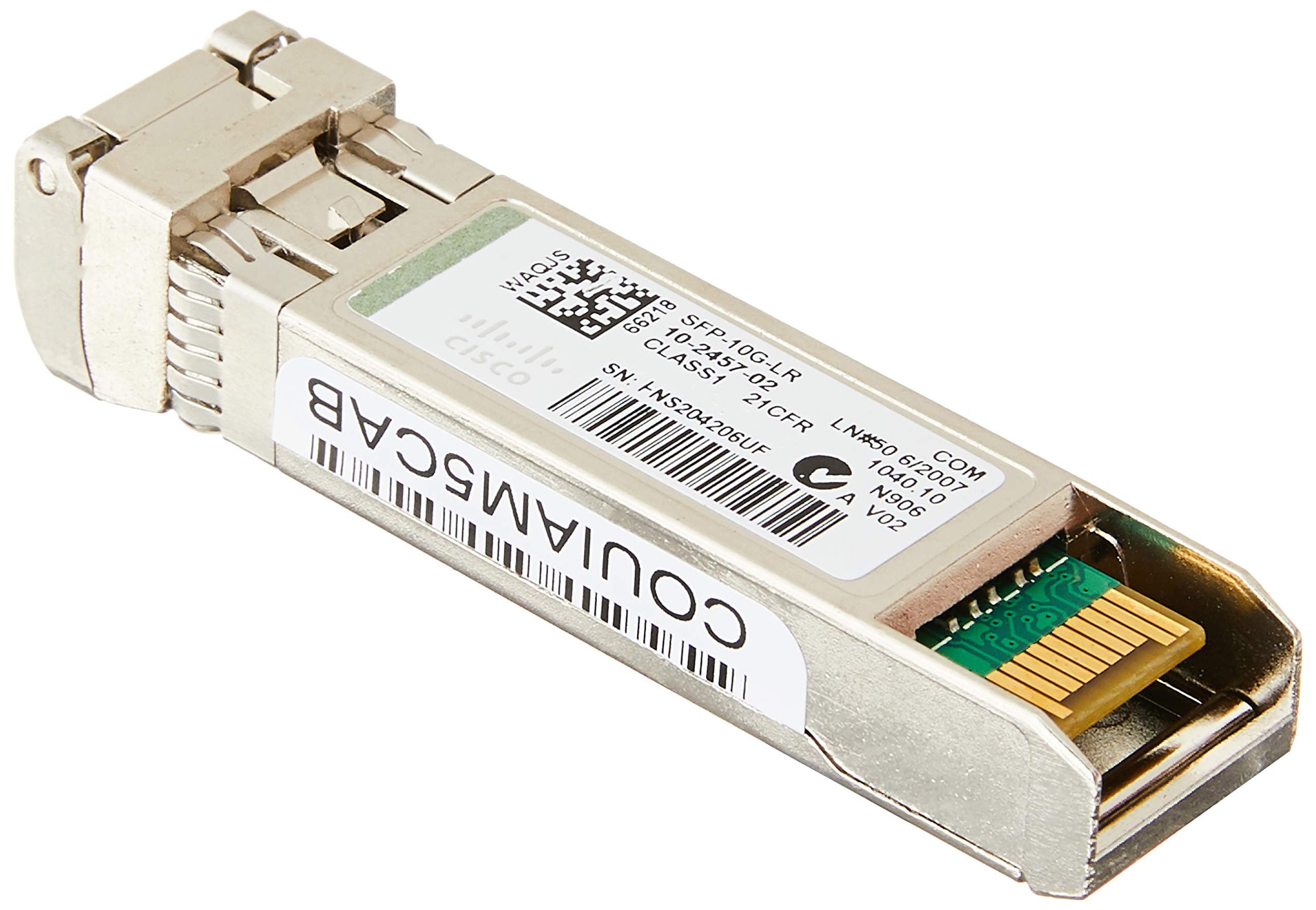 Module émetteur-récepteur optique CISCO 10GBASE-LR SFP+ 1310 nm 10 km dom duplex LC SMF SFP-10G-LR 