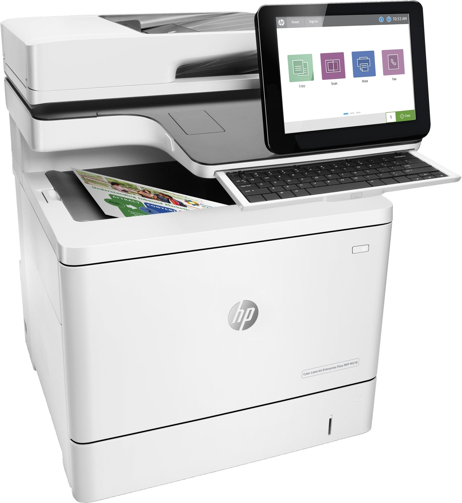 HP LaserJet Enterprise Flow M578C 7ZU87V - Compridis