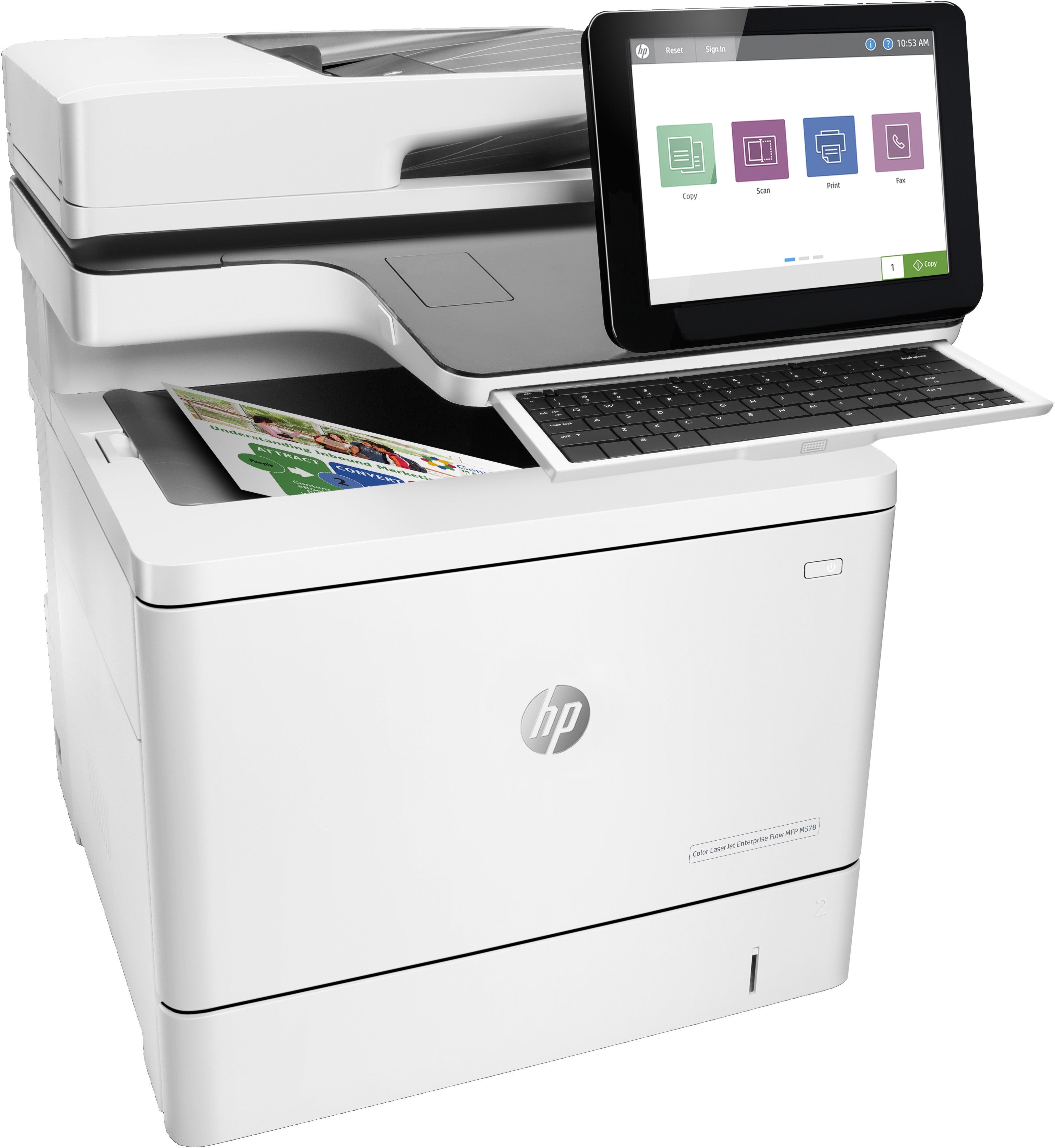 HP LaserJet Enterprise Flow M578C 7ZU87V