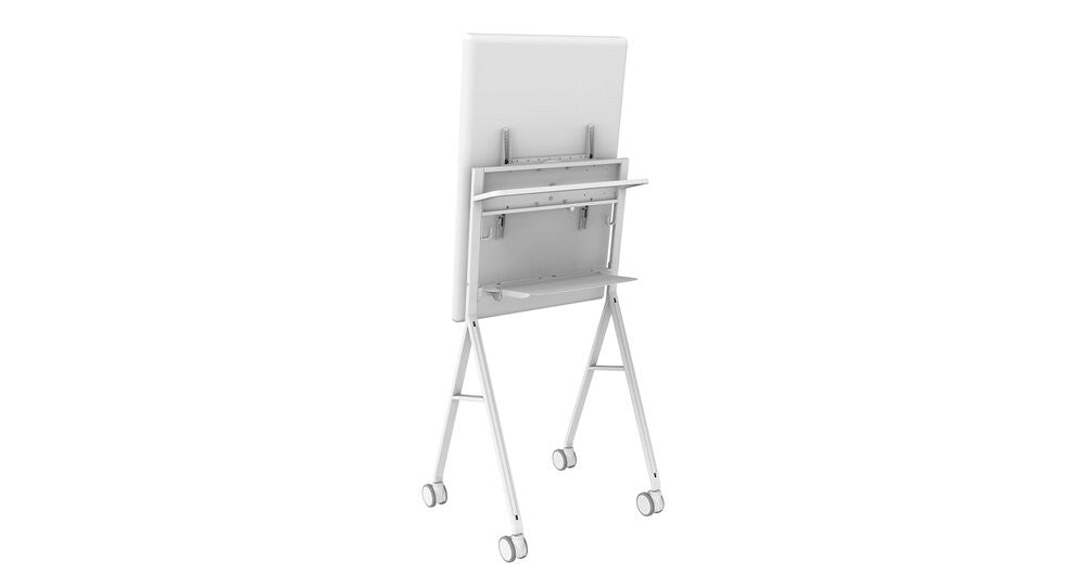 VISION Support de plancher de style paperboard à écran plat VFM-F10/WH