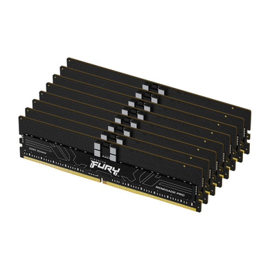 KINGSTON 128 Go 6000 DDR5 ECC rdimm KIT8 FURYRProE KF560R32RBEK8-128
