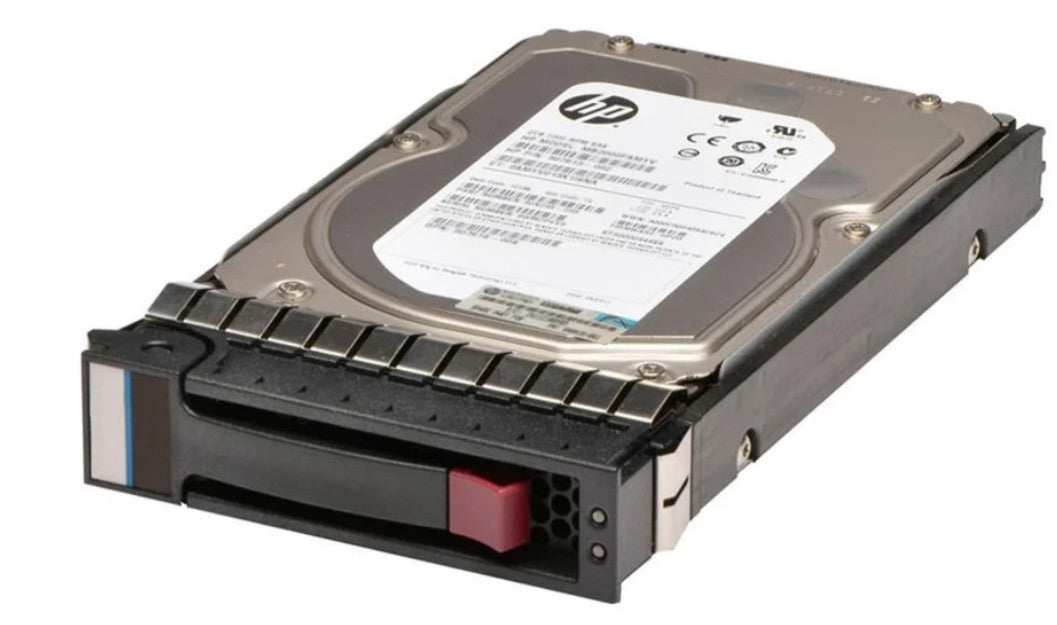 HPE Disque dur HP 8 To 3,5 pouces LFF SAS 12 Go/s 7 200 tr/min 512E milieu de gamme P01106-001