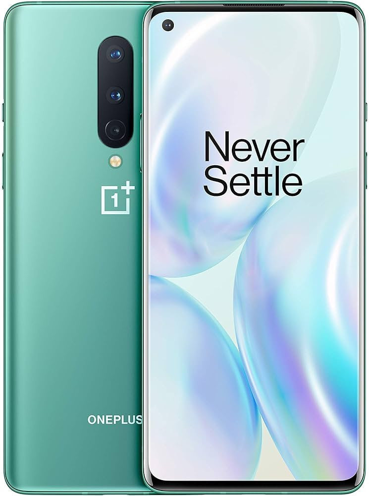 OnePlus 8 16,6 cm (6.55") Double SIM Oxygen OS 5G USB Type-C 8 Go 128 Go 4300 mAh Vert 5011100986
